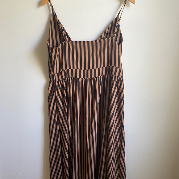 Brown & Black Striped Maxi - Picture 6 of 6